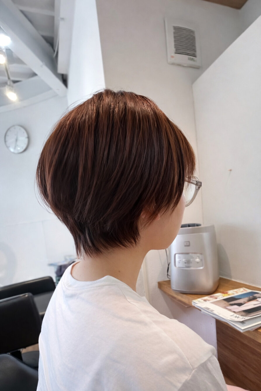 大人女性に人気のナチュラルショートボブスタイル |スノードロップ 美容室 スタッフブログ