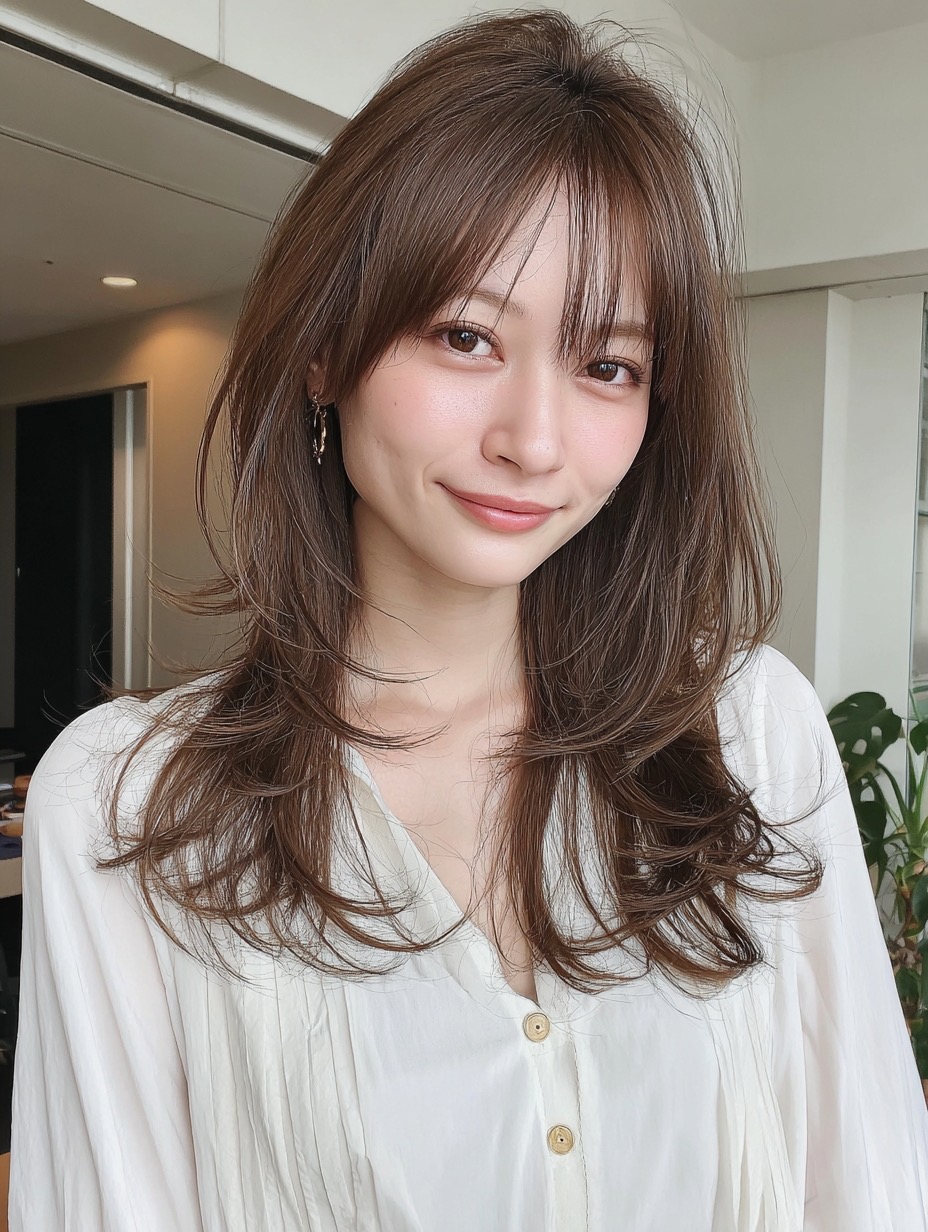 【大人可愛いを叶える♡くびれミディ×シアーブラウン】 |スノードロップ 美容室 スタッフブログ