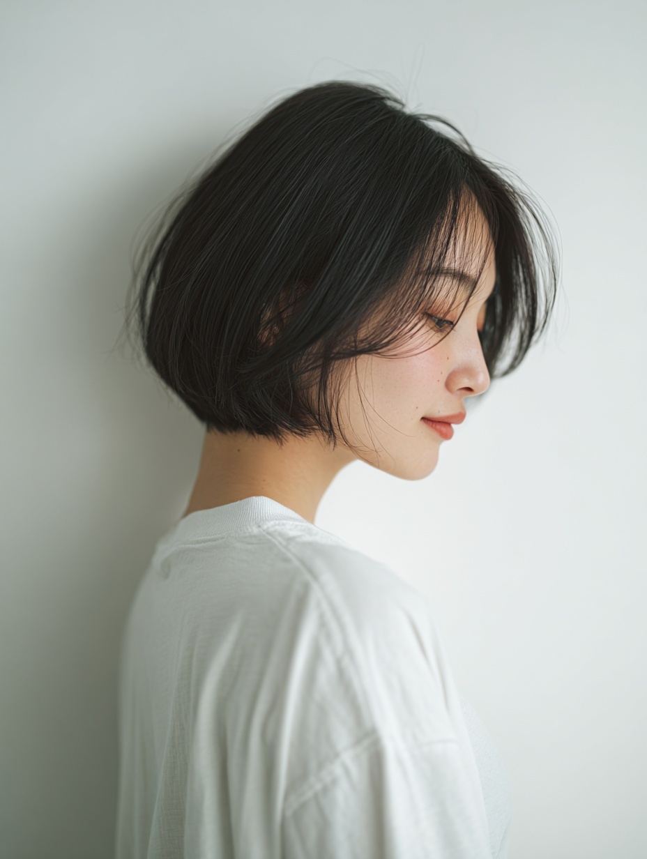 【大人女性におすすめ♪ナチュラル丸みショートボブ】 |スノードロップ 美容室 スタッフブログ