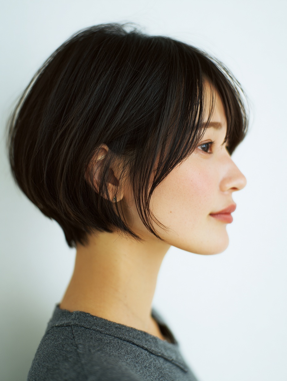 【大人の余裕を感じる♪コンパクトショートで叶える美シルエット】 |スノードロップ 美容室 スタッフブログ