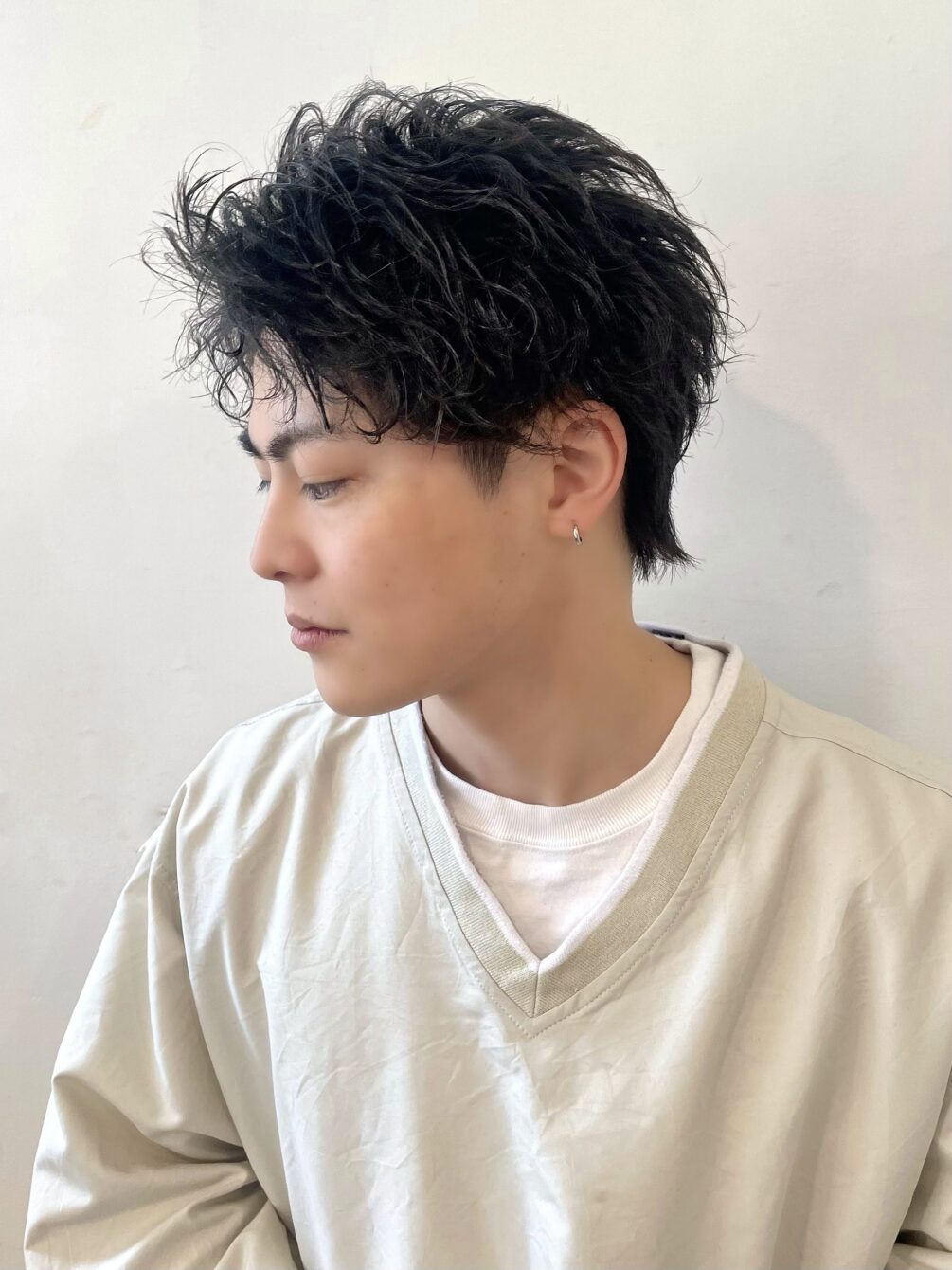 セットが楽になるメンズカット＋ツイストスパイラルパーマ ｜スノードロップ 美容室 スタッフブログ